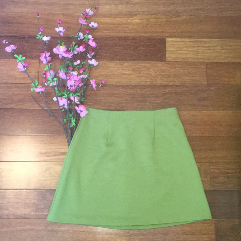Green skirt!